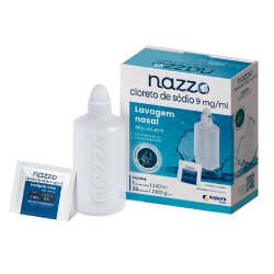 Nazzo 0,9% Alto Volume 0,9% Com 30 Sachês De 1,08g + Frasco 240ml