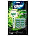 KIT APARELHO DE BARBEAR GILLETTE MACH3 SENSITIVE + 9 CARGAS