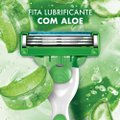 KIT APARELHO DE BARBEAR GILLETTE MACH3 SENSITIVE + 9 CARGAS
