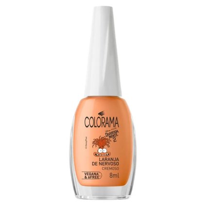 ESMALTE COLORAMA LARANJA DE NERVOSO DIVERTIDAMENTE 8ML 