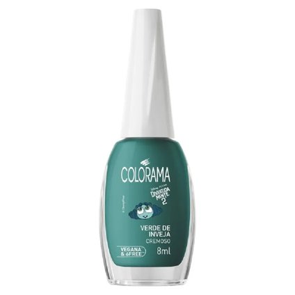 ESMALTE COLORAMA VERDE DE INVEJA DIVERTIDAMENTE 8ML