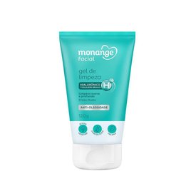 GEL DE LIMPEZA FACIAL MONANGE ANTI-OLEOSIDADE 120G