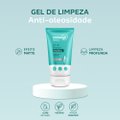 GEL DE LIMPEZA FACIAL MONANGE ANTI-OLEOSIDADE 120G