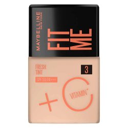 Base Líquida Maybelline Fit Me Fresh Tint Com Vitamina C Fps 50 Cor 03 30ml