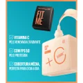 BASE LÍQUIDA MAYBELLINE FIT ME FRESH TINT COM VITAMINA C FPS 50 COR 07 30ML