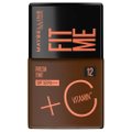 BASE LÍQUIDA MAYBELLINE FIT ME FRESH TINT COM VITAMINA C FPS 50 COR 12 30ML