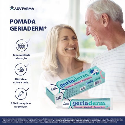 Pomada Para Assadura Adv Geriaderm 120g - PanVel Farmácias
