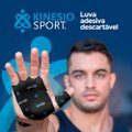 LUVA ADESIVA DESCARTÁVEL WOD GRIP KINESIOSPORT 4 TIRAS 7,5CMX25CM TAMANHO M