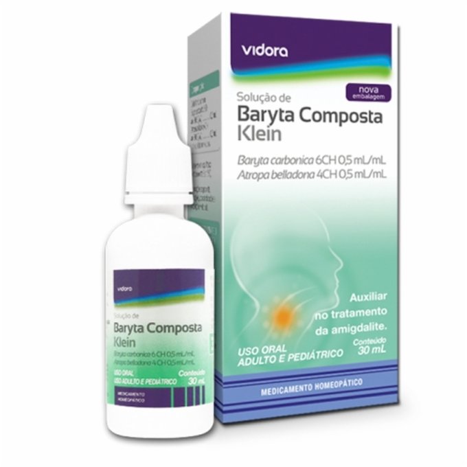 Baryta Composta Gotas Klein 30ml - PanVel Farmácias