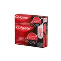 KIT CREME DENTAL COLGATE LUMINOUS WHITE CARVÃO ATIVADO 70G COM 3 UNIDADES