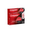 KIT CREME DENTAL COLGATE LUMINOUS WHITE CARVÃO ATIVADO 70G COM 3 UNIDADES
