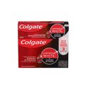 KIT CREME DENTAL COLGATE LUMINOUS WHITE CARVÃO ATIVADO 70G COM 3 UNIDADES