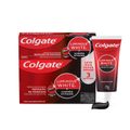 KIT CREME DENTAL COLGATE LUMINOUS WHITE CARVÃO ATIVADO 70G COM 3 UNIDADES