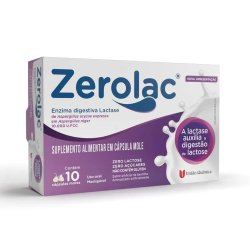 Zerolac 10.000 Fcc 10 Cápsulas