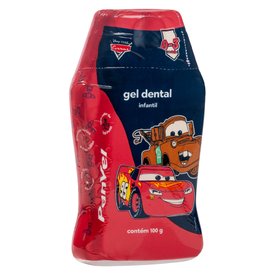 CREME DENTAL INFANTIL EM GEL CARROS PANVEL ORAL 100G