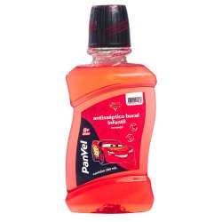 Enxaguante Infantil Morango Carros Panvel Oral 250ml