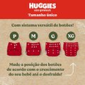 KIT REUTILIZÁVEL 1 FRALDA + 2 ABSORVENTES HUGGIES ECO PROTECT VERMELHO