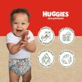 KIT REUTILIZÁVEL 1 FRALDA + 2 ABSORVENTES HUGGIES ECO PROTECT VERMELHO