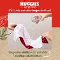 KIT REUTILIZÁVEL 1 FRALDA + 2 ABSORVENTES HUGGIES ECO PROTECT VERMELHO