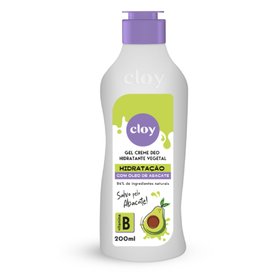 GEL CREME DEO HIDRATANTE CORPORAL CLOY VITAMINA B 200ML