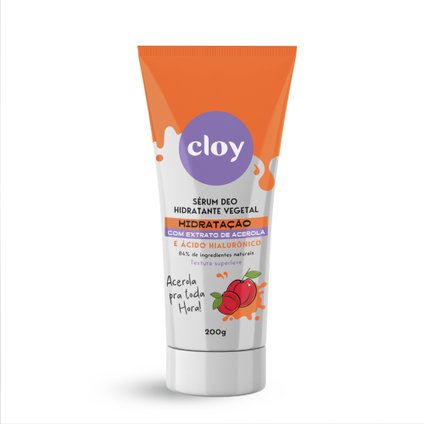 SERUM DEO HIDRATANTE CORPORAL CLOY ACEROLA 200G
