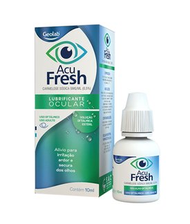 SOLUCAO OFTALMOLOGICA ACU FRESH 5MG/ML 10ML