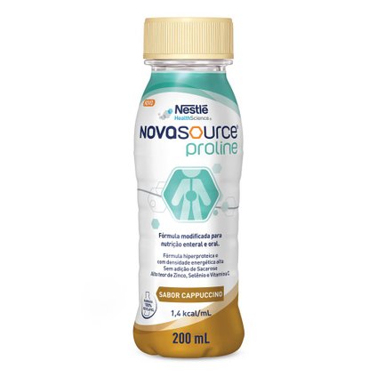 SUPLEMENTO ALIMENTAR NOVASOURCE PROLINE CAPPUCCINO 200ML