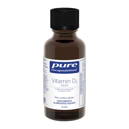SUPLEMENTO ALIMENTAR PURE ENCAPSULATIONS VITAMINA D3 LÍQUIDA 22,5ML