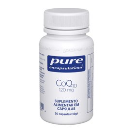 SUPLEMENTO ALIMENTAR PURE ENCAPSULATIONS COQ10 120MG 30 CÁPSULAS