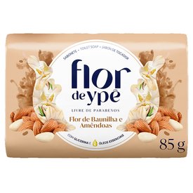 SABONETE EM BARRA YPÊ FLOR DE BAUNILHA E AMÊNDOAS 85G