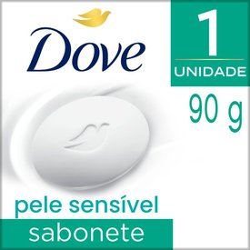 SABONETE EM BARRA DOVE PELE SENSÍVEL 90G
