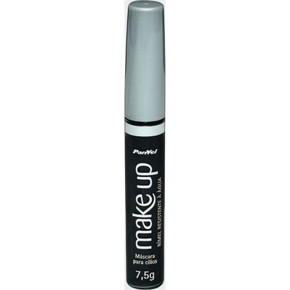 MÁSCARA DE CÍLIOS PANVEL MAKE UP LAVÁVEL PRETA 7G