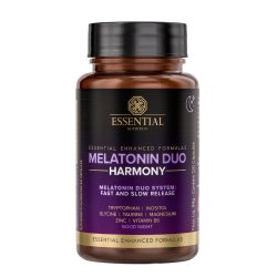 Melatonina Essential Nutrition Duo Harmony 120 Cápsulas
