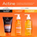 GEL DE LIMPEZA FACIAL ACTINE ESFOLIANTE CARVÃO DETOX 100G