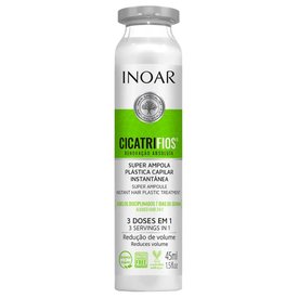AMPOLA CAPILAR INOAR CICATRIFIOS RENOVAÇÃO ABSOLUTA 45ML