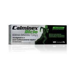 Analgésico Calminex Diclo Gel 11,6mg/g 60g