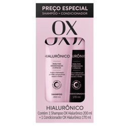 Kit Ox Hialurônico Shampoo 200ml + Condicionador 170ml