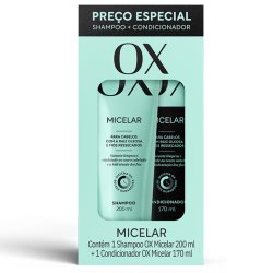 Kit Ox Micelar Shampoo 200ml + Condicionador 170ml