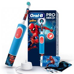 Escova Dental Elétrica Infantil Oral-b Spiderman Bivolt