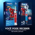 ESCOVA DENTAL INFANTIL ORAL-B ELÉTRICA SPIDERMAN