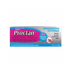 Pomada Proctan 25g Com 10 Luvas Aplicadoras