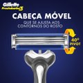 APARELHO BARBEAR GILLETTE PRESTOBARBA 3 COM 2