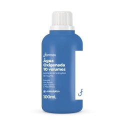 Agua Oxigenada Antisseptico 10 Volumes Farmax 100ml