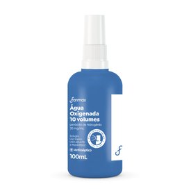 AGUA OXIGENADA ANTISSEPITCO 10V SPRAY FARMAX 100ML