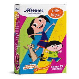 CURATIVO FLEXÍVEL MISSNER SHOW DA LUNA 25 UNIDADES