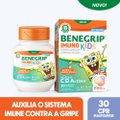 SUPLEMENTO ALIMENTAR BENEGRIP IMUNO KIDS SABOR FRUTAS COM MEL 30 COMPRIMIDOS MASTIGÁVEIS