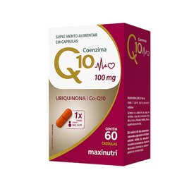 COENZIMA Q-10 GOLD MAXINUTRI 100MG 60 CÁPSULAS