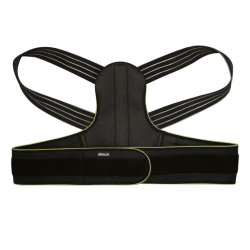 Corretor Postural Com Ajuste Triplo Mercur Preto P
