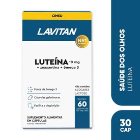 SUPLEMENTO ALIMENTAR LAVITAN LUTEÍNA COM 60 COMPRIMIDOS
