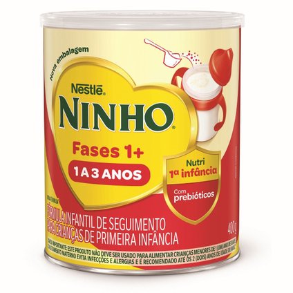 FÓRMULA INFANTIL DE PRIMEIRA INFÂNCIA NINHO FASES 1+ 400G